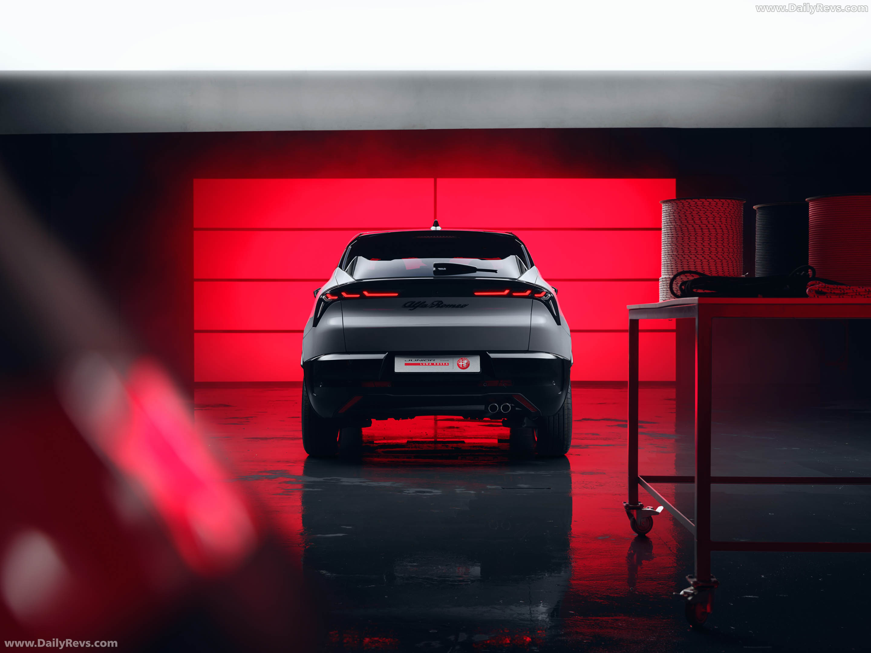 2027 Alfa Romeo Junior Luna Rossa Rear View